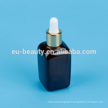 Squared essential oil glass bottle